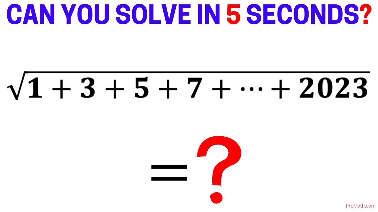 Calculators NOT Allowed | Use this easy Method | Fun Math problem | #math #maths