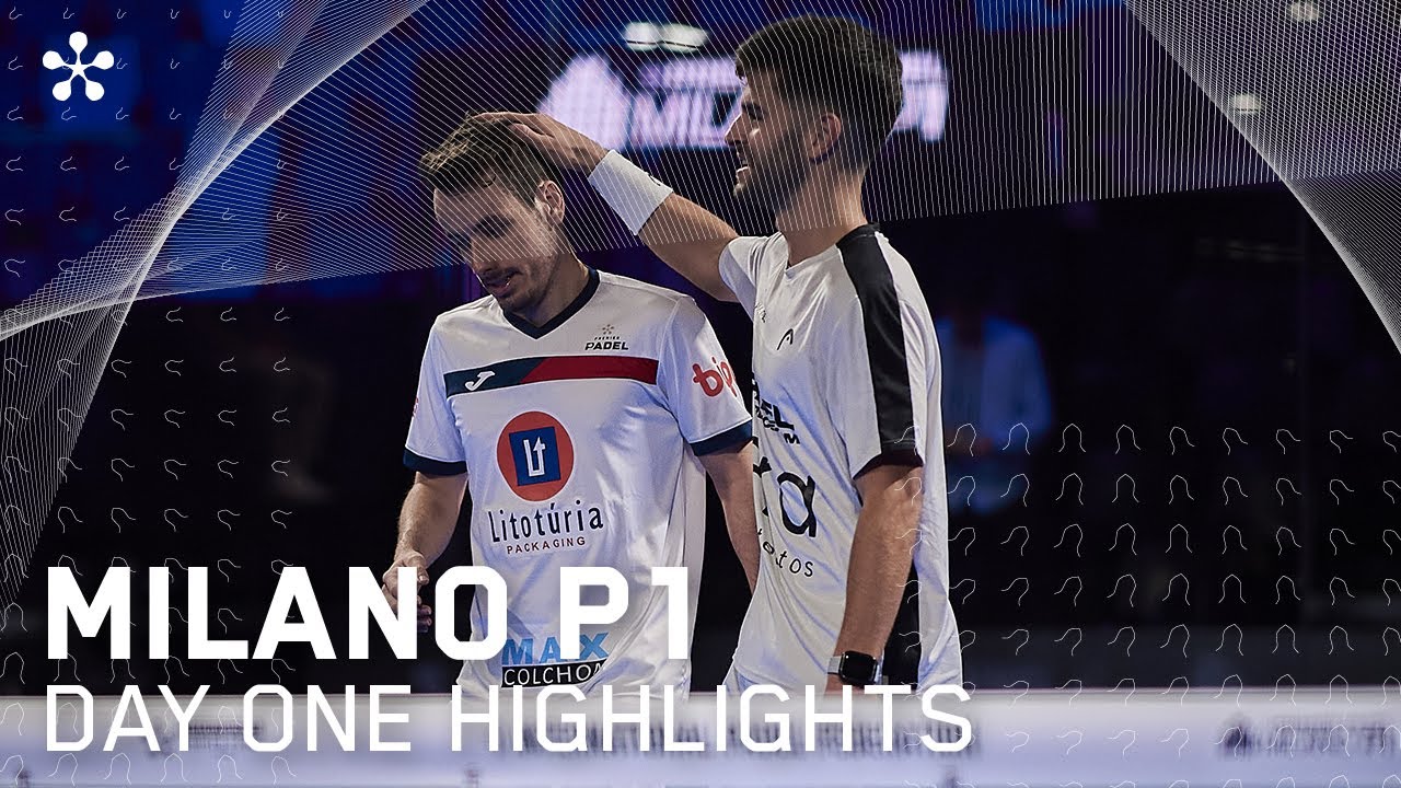Milano Premier Padel P1: Highlights day 1 (men)
