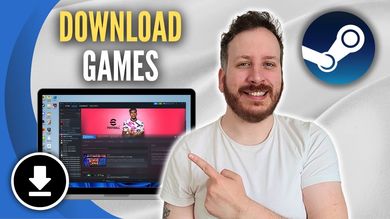 How To Download Games On Steam