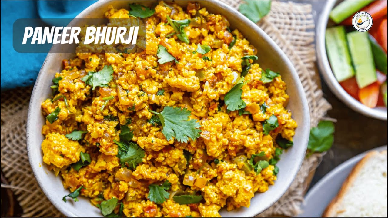 Paneer Bhurji Recipe | Quick & Easy Indian Breakfast | Dhaba Style Paneer Bhurji