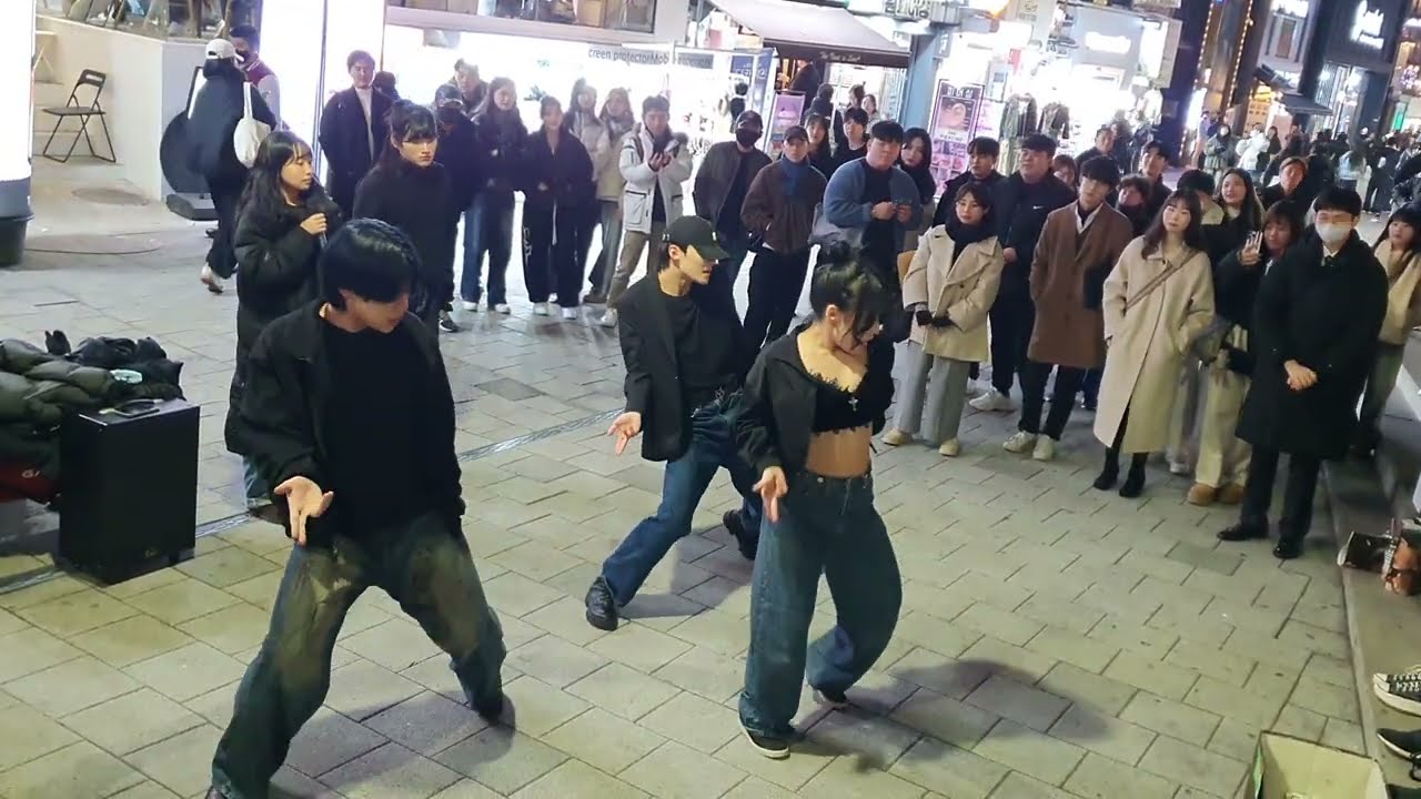 [STREET ARTIST] BE OUR. INTERACTIVE HONGDAE BUSKING. 240116.