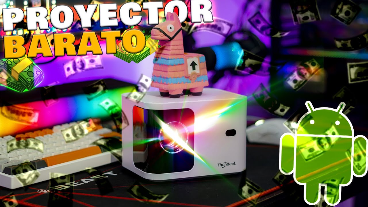Vale la pena un proyector con Android BARATO??? ThundeaL TD91