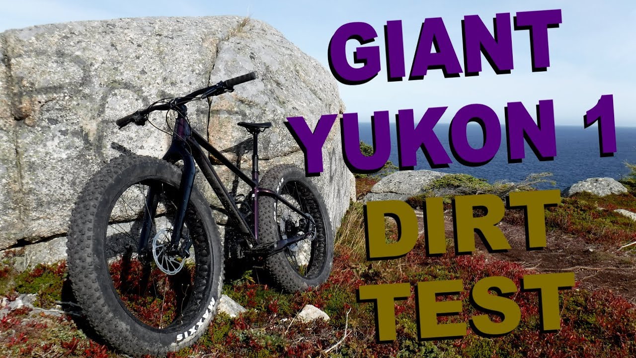 Fat Bike Dirt Testing on the Giant Yukon 1