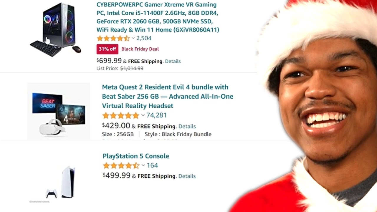 Buying My Viewers Christmas Presents Off Their Amazon Wishlist