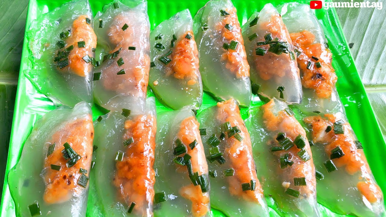 Cách làm Bánh Bột Lọc không cần nhồi bột hay nặn bánh đơn giản mà ngon | Gấu Miền Tây