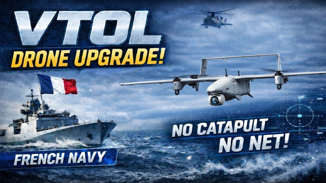 France Just Made Naval Drones WAY More Dangerous: Aliaca VTOL Explained