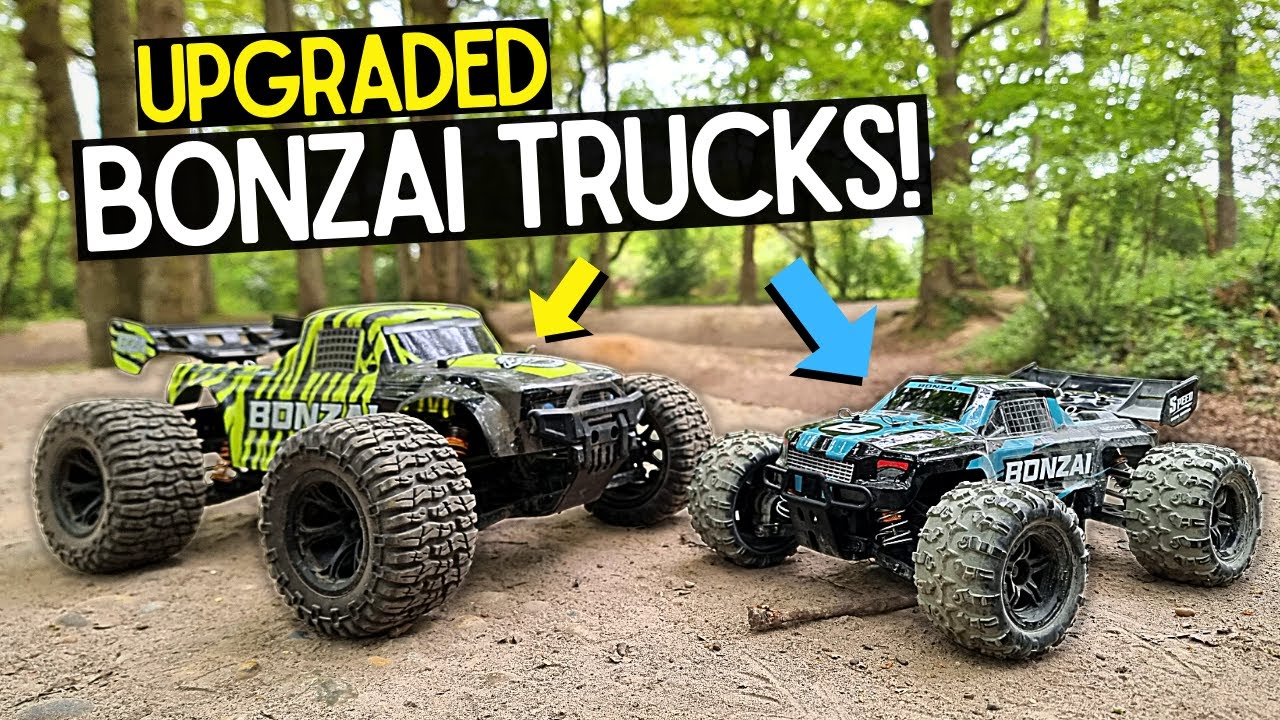 FRICTION SHOCKS SHOULD BE BANNED!! Bonzai RC LYCAN & INTREPID upgraded!
