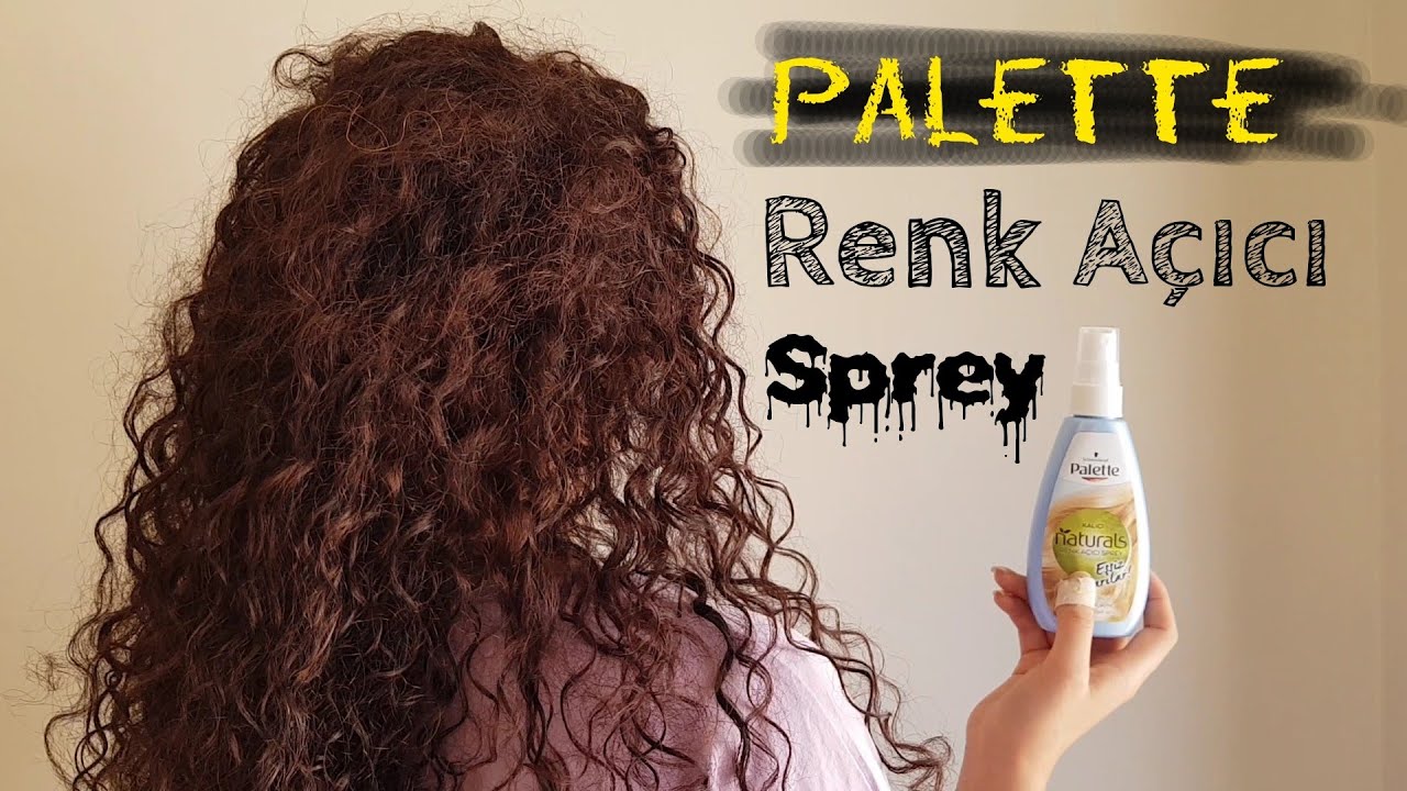 Palette Naturals Renk Açıcı Saç Sprey Merak Edilenler / Nasıl Kullanılır ?