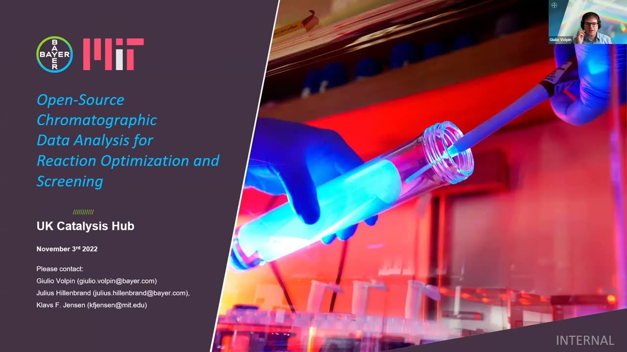 The impact of automation and digital chemistry on catalysis - Automation session: Giulio Volpin