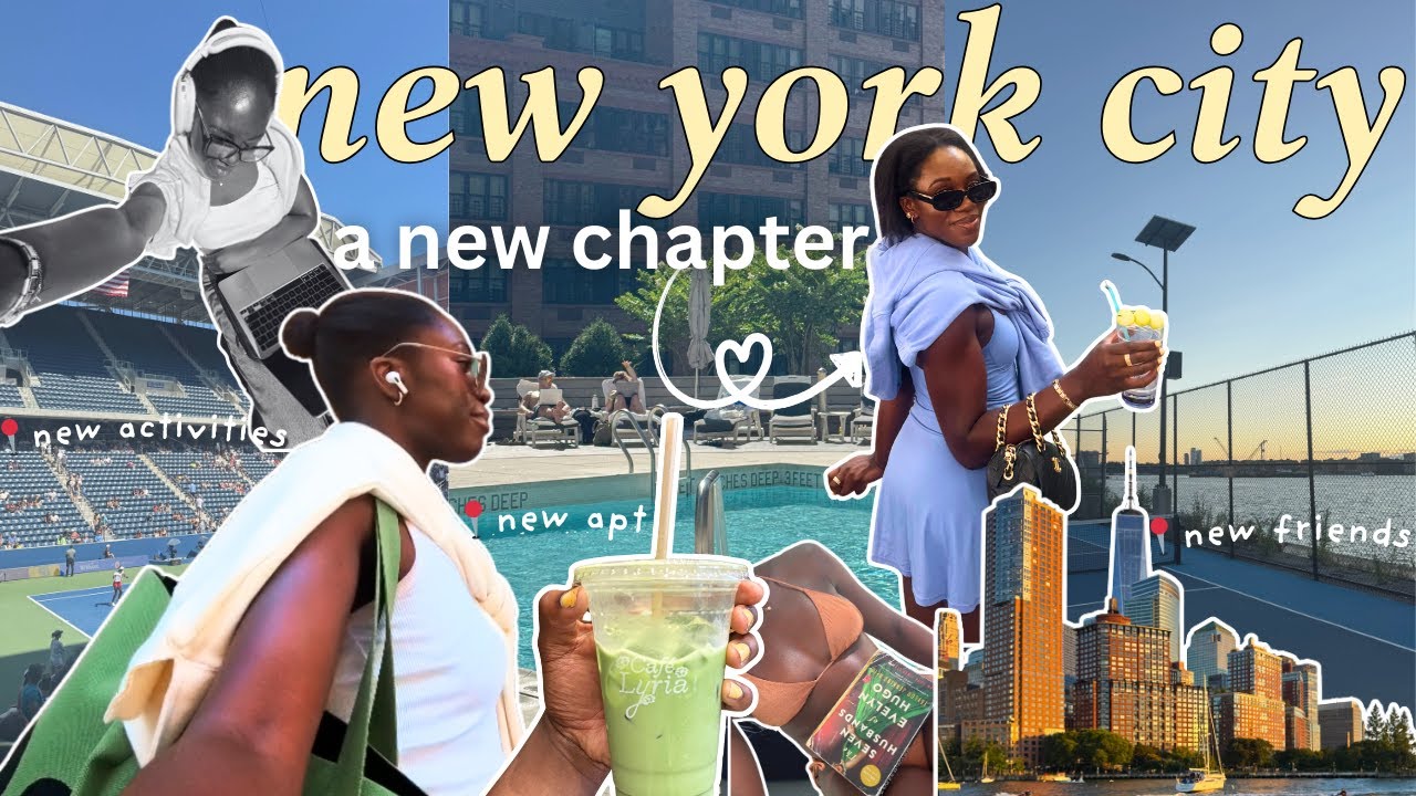 making it in New York City. ep. 1: new chapter in NYC, new apartment, alone time + finding community