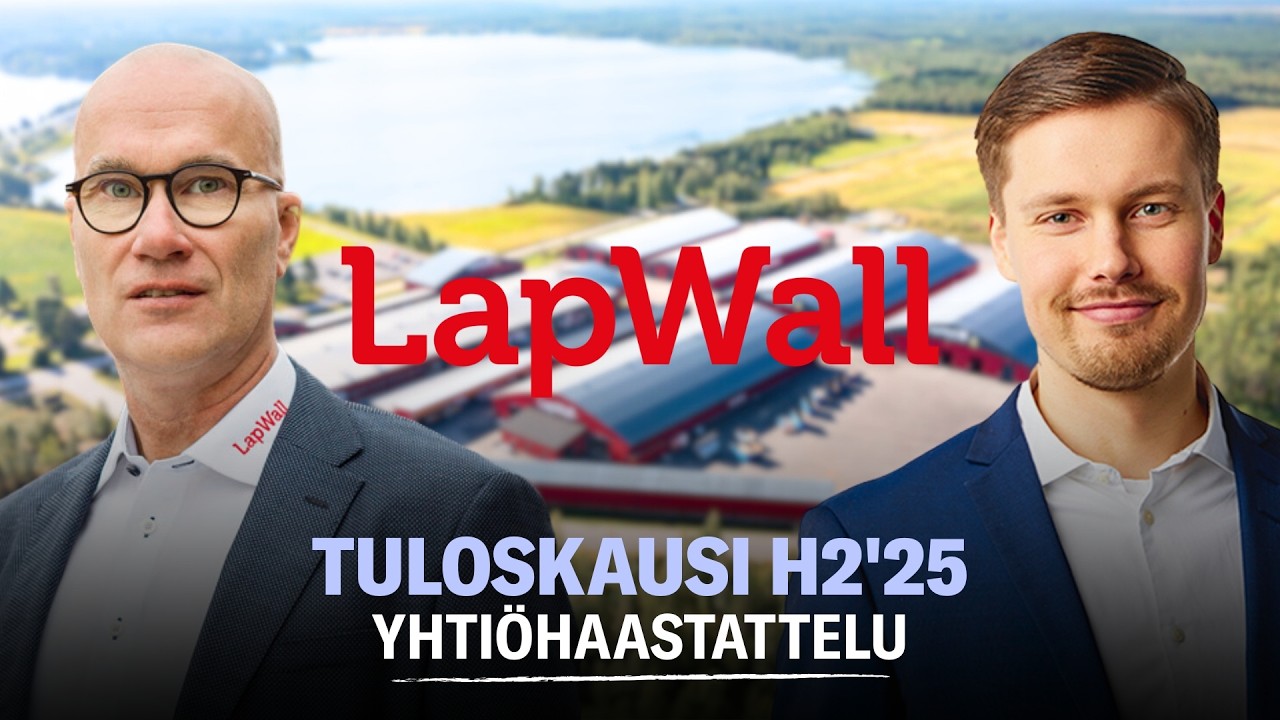 LapWall H2'25: Viivästys uuden tehtaan käyttöönotossa