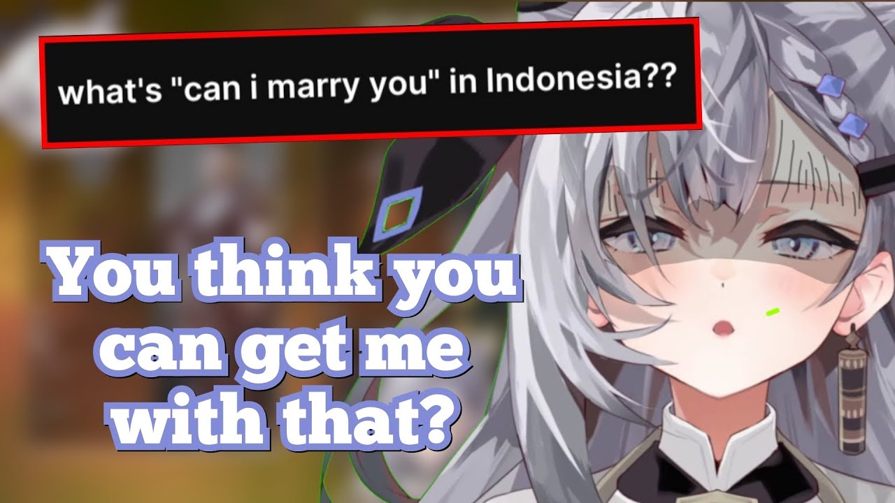 Zeta teaches Bahasa Indonesia and almost gets tricked by this question【Hololive ID Gen 3】