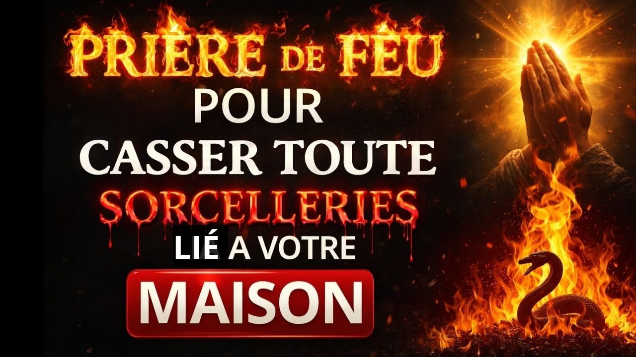 🔥 INVOQUE LE SANG DE JÉSUS🔴la sorcelleries est vaincus cette nuit ta maison est en paix🕊️