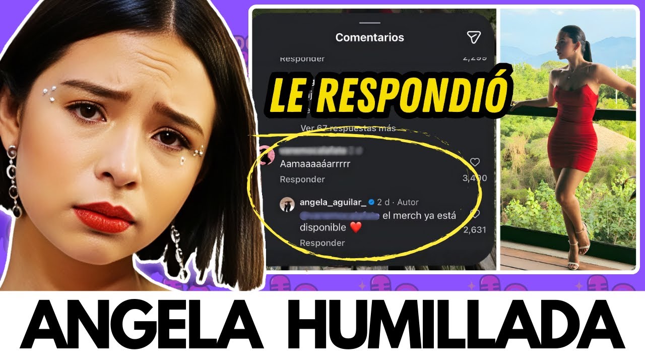 POLÉMICA TOTAL: LE TIRAN COMENTARIO MALINTENCIONADO A ÁNGELA AGUILAR Y ELLA RESPONDE FRÍAMENTE