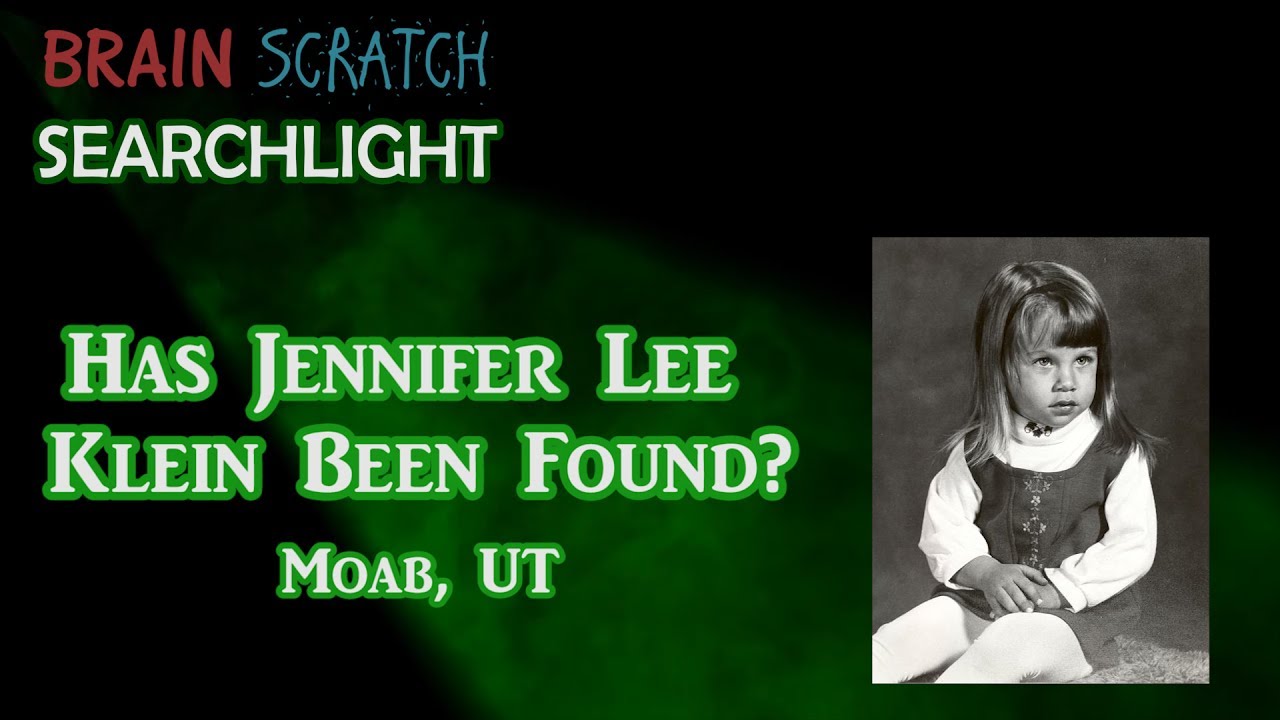 Has Jennifer Lee Klein Been Found?  On BrainScratch Searchlight