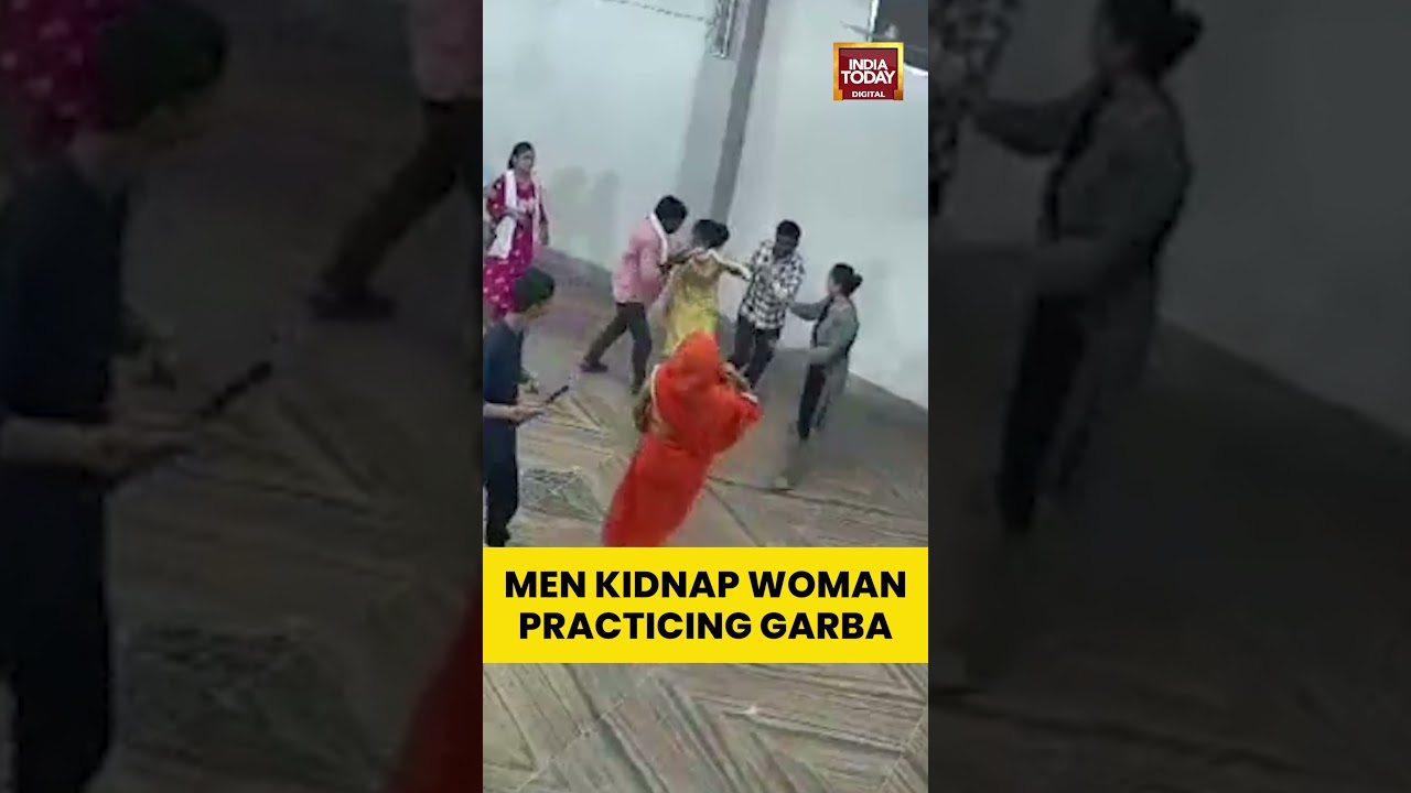 Men Kidnap Woman Practicing Garba | India Today