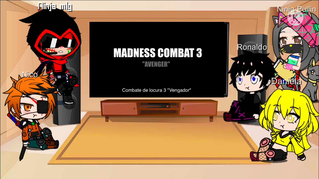 Los cazarrecompensas reaccionan a Madness combat 3 y 4