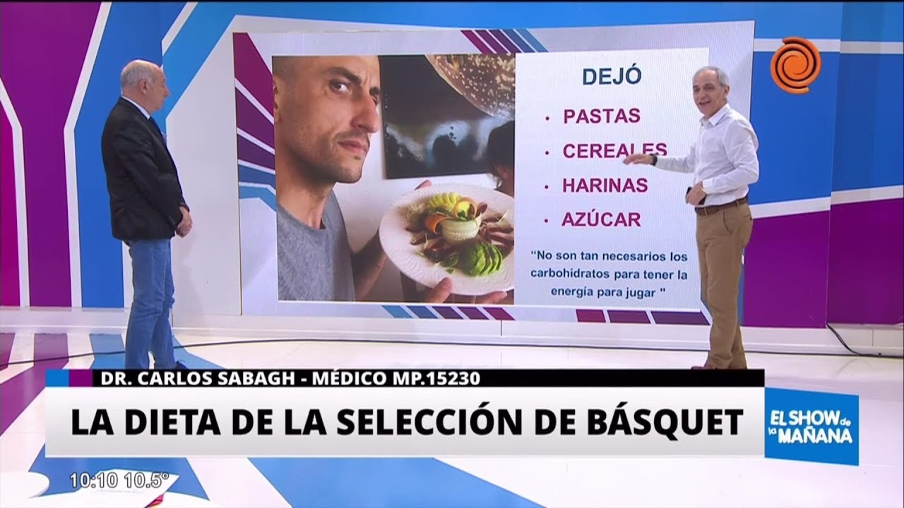 La dieta la selección Argentina de básquet