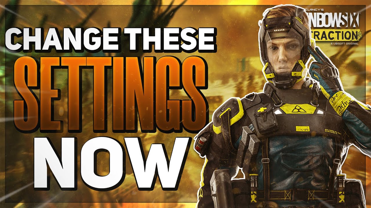 CHANGE THESE SETTINGS NOW in Rainbow Six Extraction