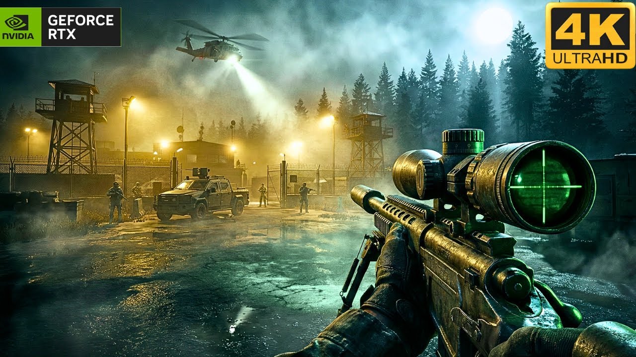 Джон Уик 1986 (Операция «Зелёный свет») | Ультрареалистичная графика [4K 60FPS] Геймплей CALL OF ...