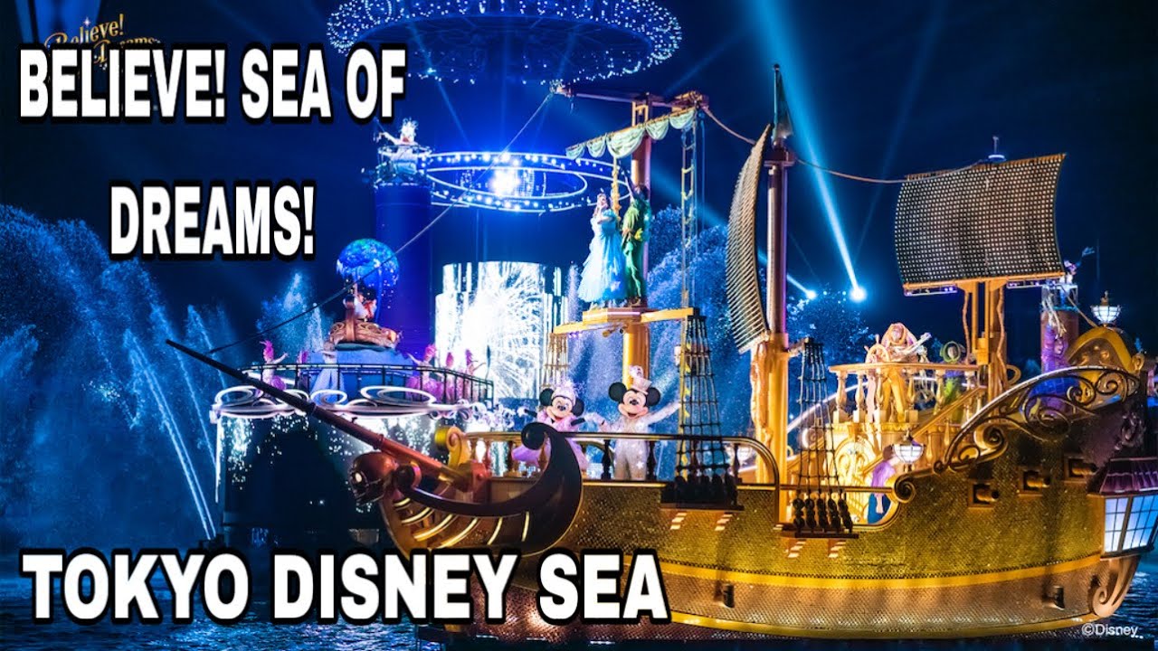 BELIEVE! SEA OF DREAM! // DISNEY SEA TOKYO JAPAN // JAPAN TRAVEL VLOG