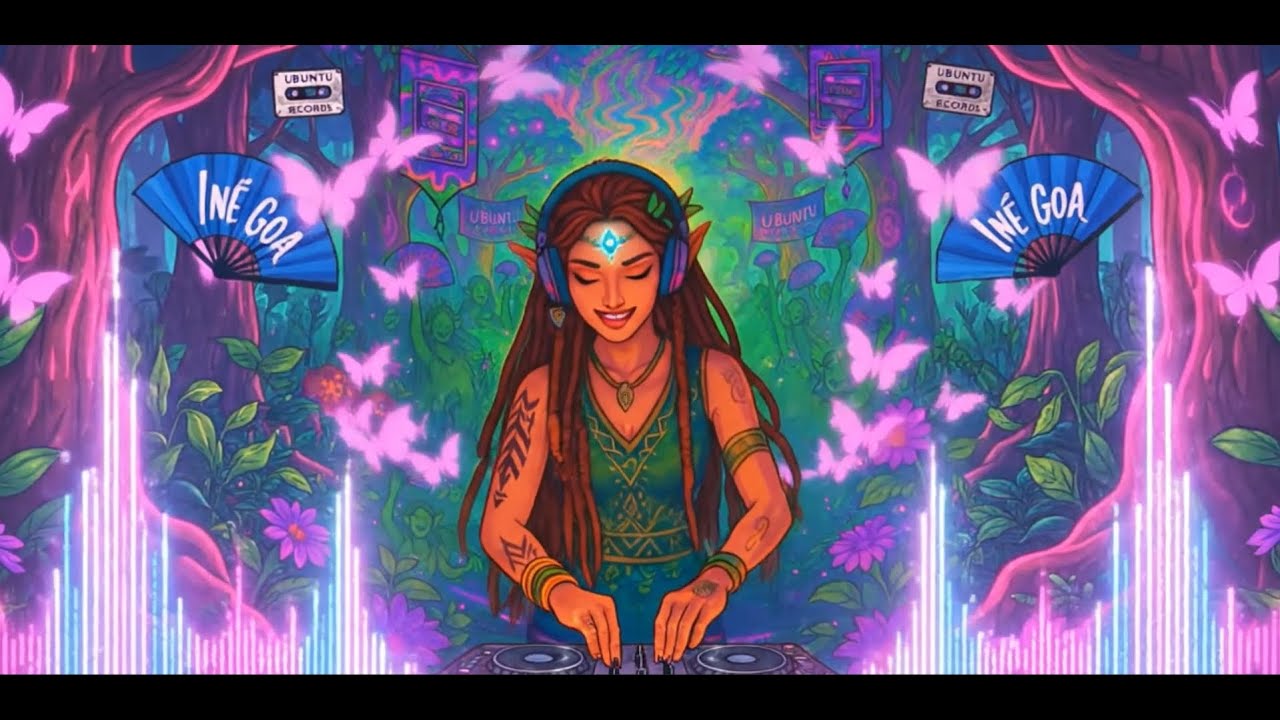 Macedo - Balango Dango ( In&ecirc; Goa Remix ) -  (PSY TRANCE) 4K 🟢 IA VISUAL