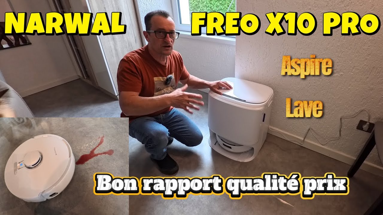 NARWAL FREO X10 PRO  Aspirateur / laveur : Un bon rapport qualité prix !