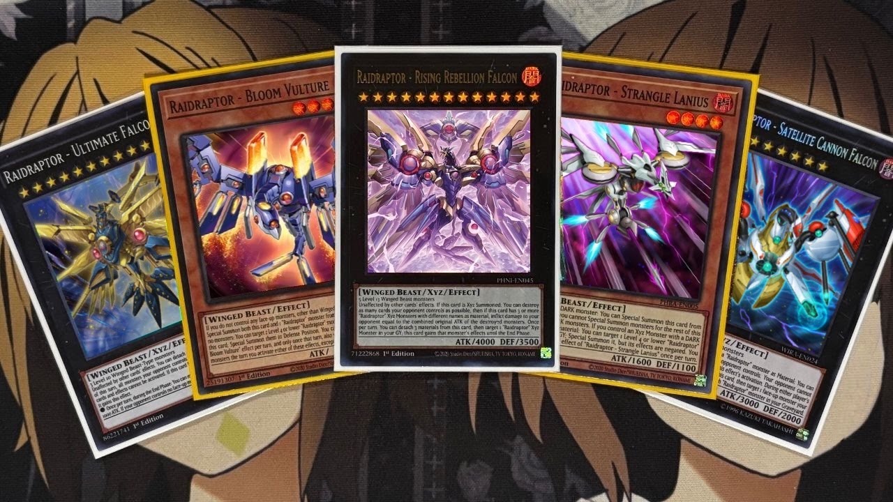 My Raidraptor Yugioh Deck Profile for August 2025