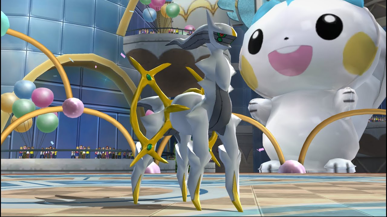 神奇寶貝 Pokemon 上古神獸 阿爾宙斯/アルセウス/Arceus ～ 戰鬥影片