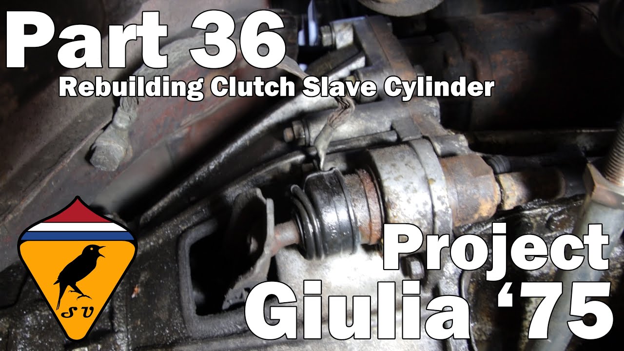 Rebuilding Clutch Slave Cylinder - Is that Worth It?  |  Project Alfa Romeo Giulia '75 - Part 36