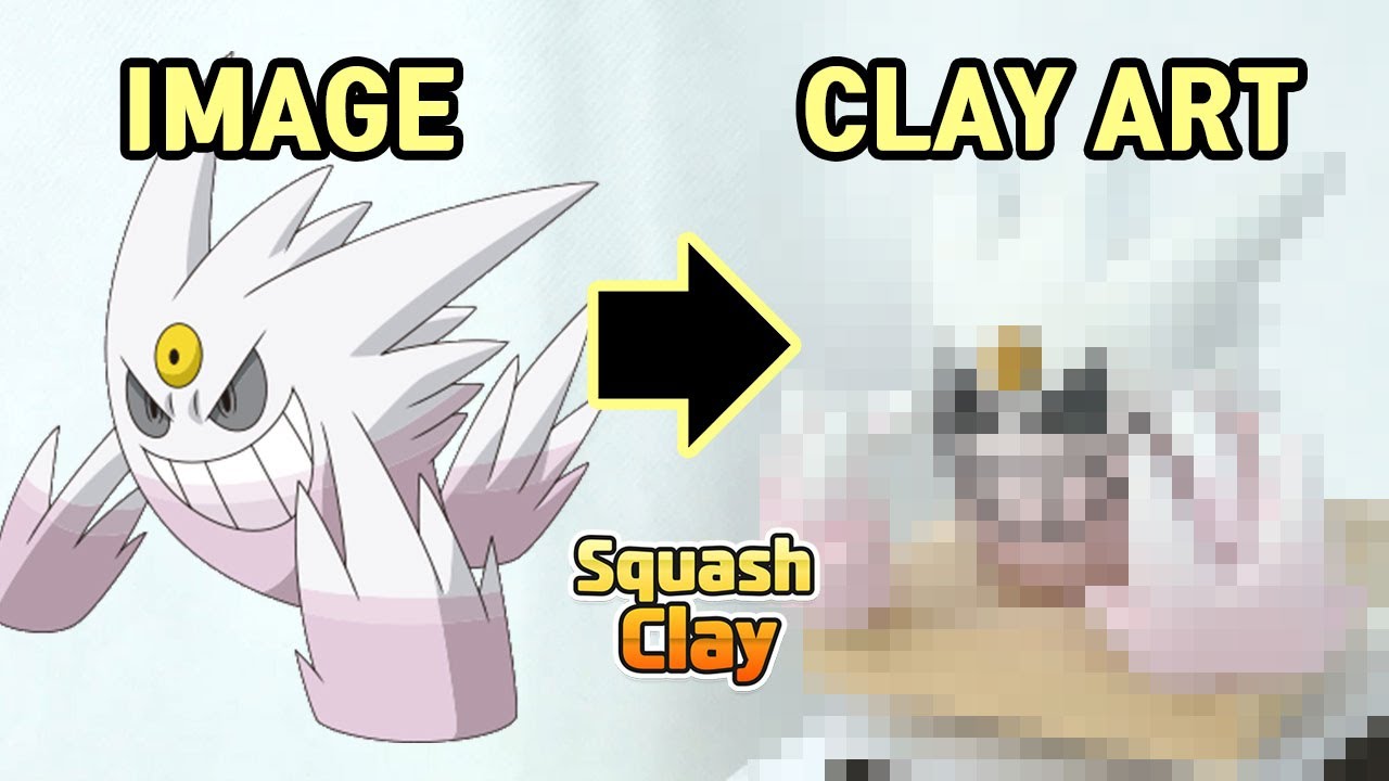 Pokémon Clay art: Shiny Mega Gengar Ghost/Poison Pokémon!!