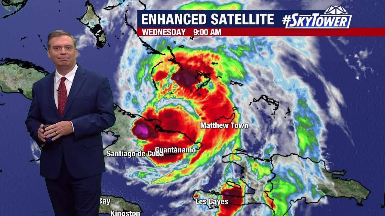 Hurricane Melissa moving away from Cuba