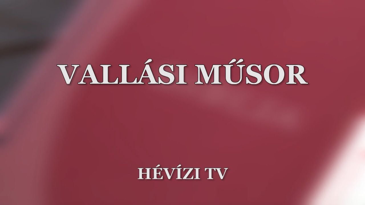 Katolikus szentmise H&eacute;v&iacute;zen, a Szentl&eacute;lek templomban (2022.07.10.)