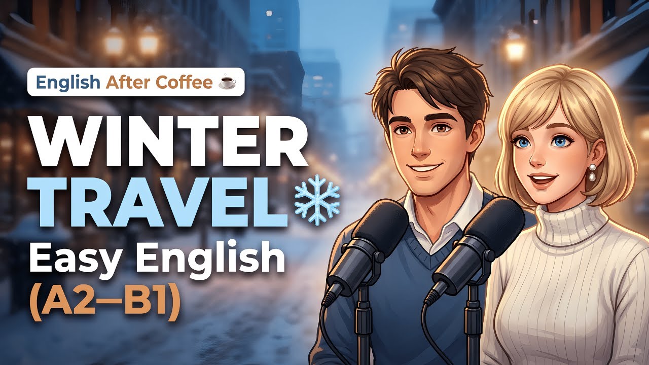 Learn English with Winter Travel Stories | Learn English Conversation | Easy Conversation Podcast