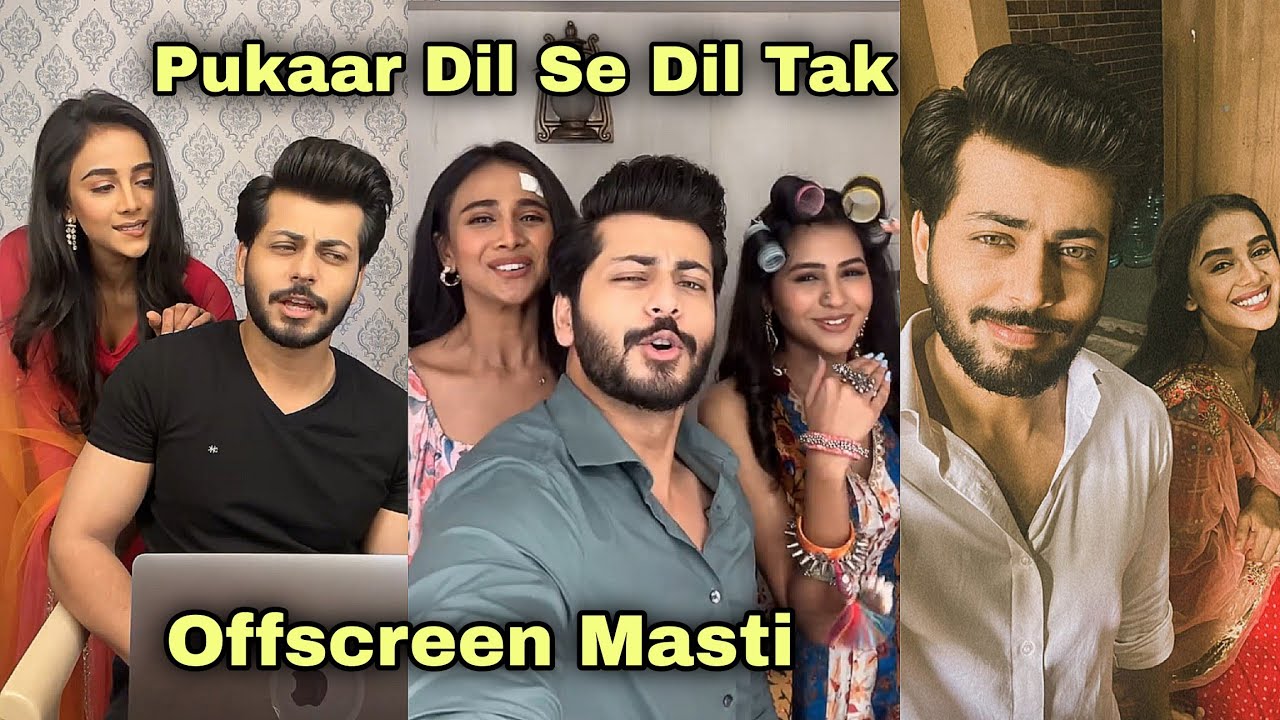 Pukaar Dil Se Dil Tak | Offscreen Moments | Abhishek Nigam | Sayli Salunkhe | Anushka Merchande