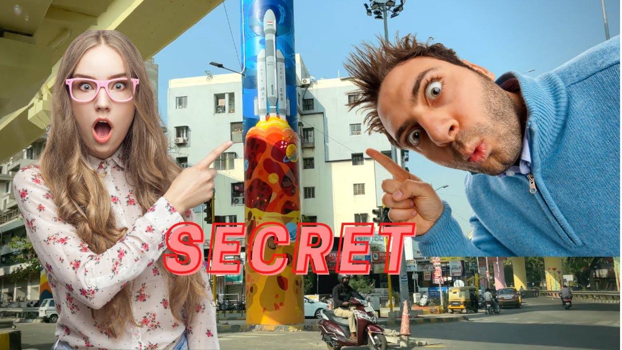 Beautiful Nagpur Pillar Paintings! on Bridges ft.ISRO | Nagpur Vlog | Nagpur Sadar Road