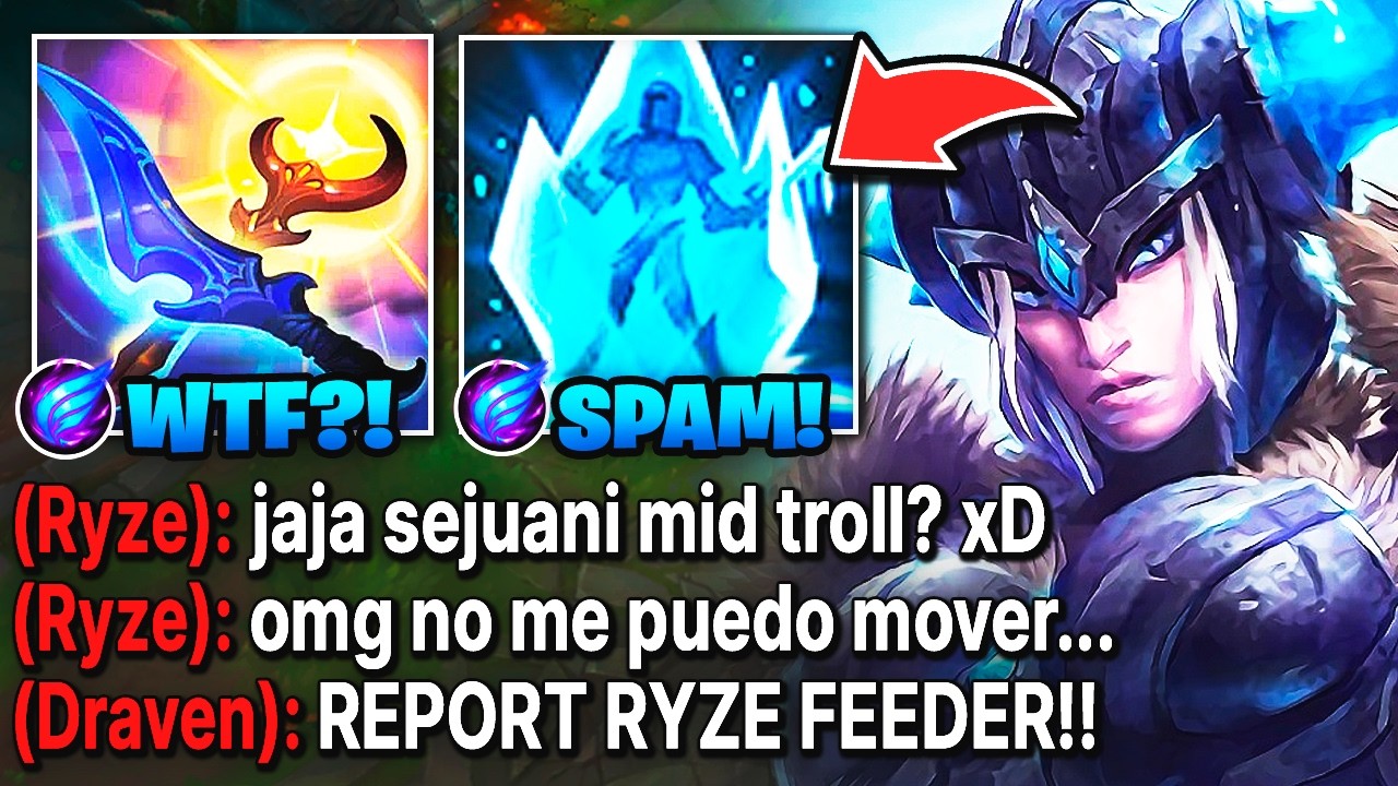 Sejuani pero el rival no se puede mover con esta nueva build