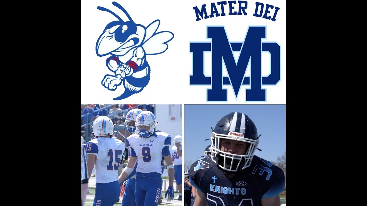 #6 NASHVILLE @ #3 MATER DEI | PACKED Stadium | Reed Braundmeier (#14), Jayce Napovanice (#9) go off!