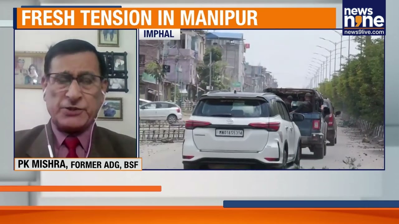 Fresh Tensions Erupt In Manipur: Curfew Imposed, Internet Suspended In 5 Districts | News9
