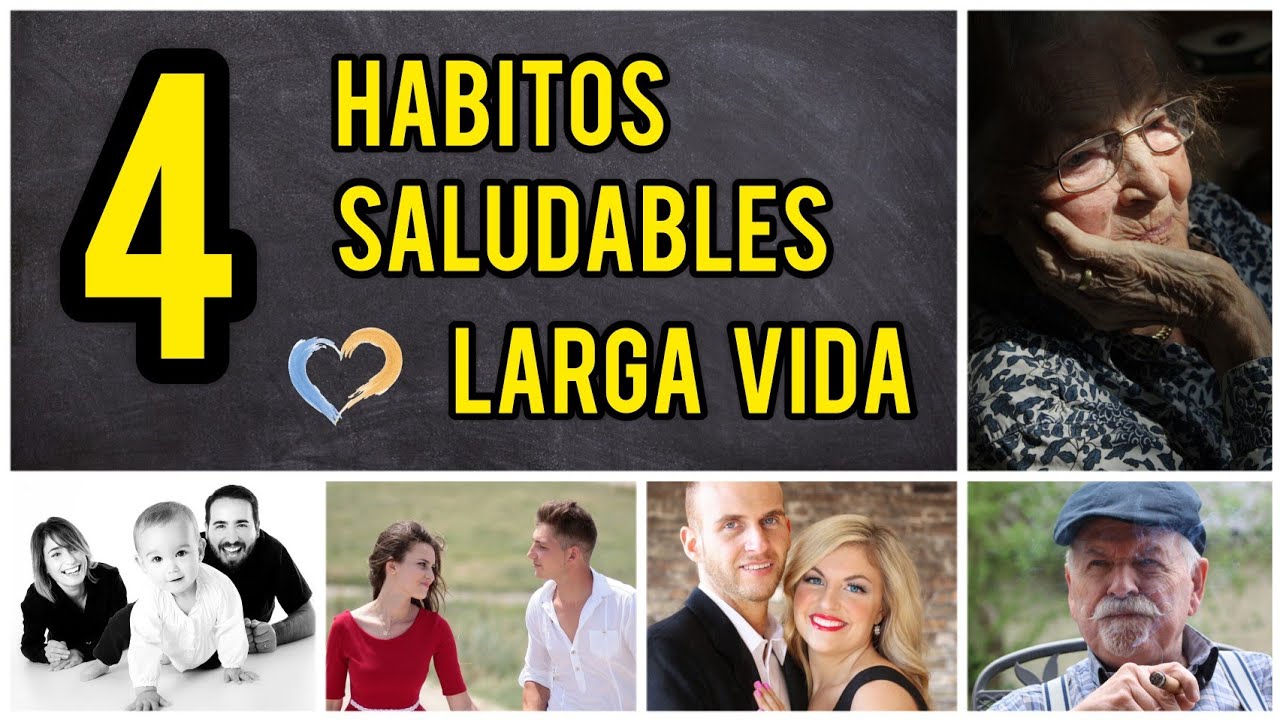 4 Hábitos Saludables para una Vida Sana 