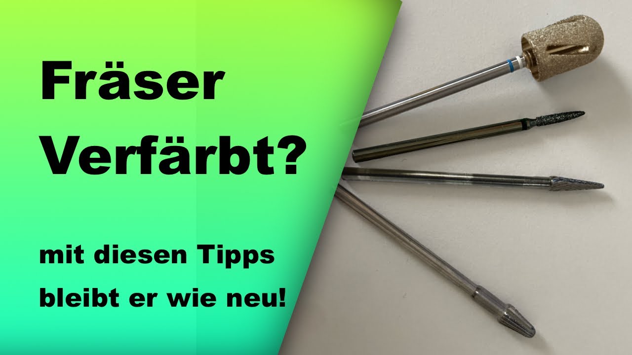 Professionelle Fräserpflege für makellose Ergebnisse in der Fußpflege!