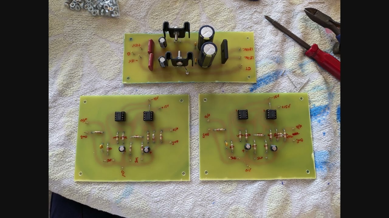 Construction of a phono preamplifier for 78's early (pre-1954) and modern (RIAA) LP's.