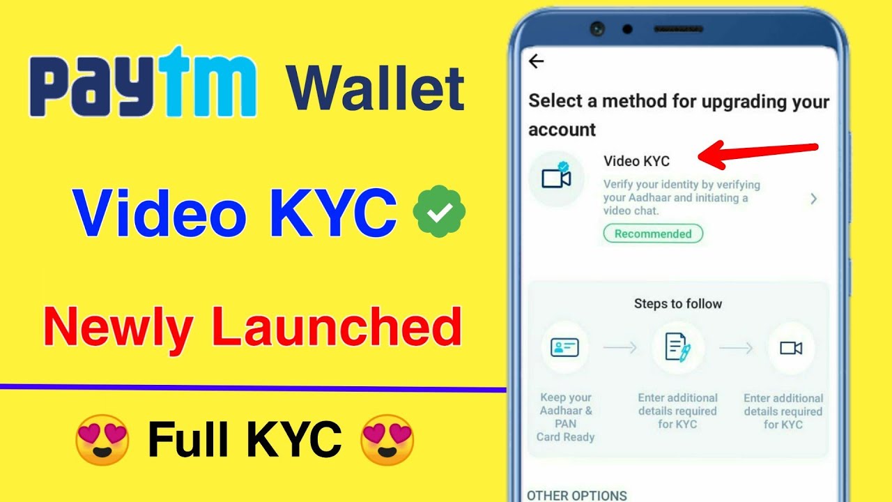Paytm Video KYC Launched 😍| Paytm wallet video kyc | paytm full KYC video Call | Paytm payments Bank