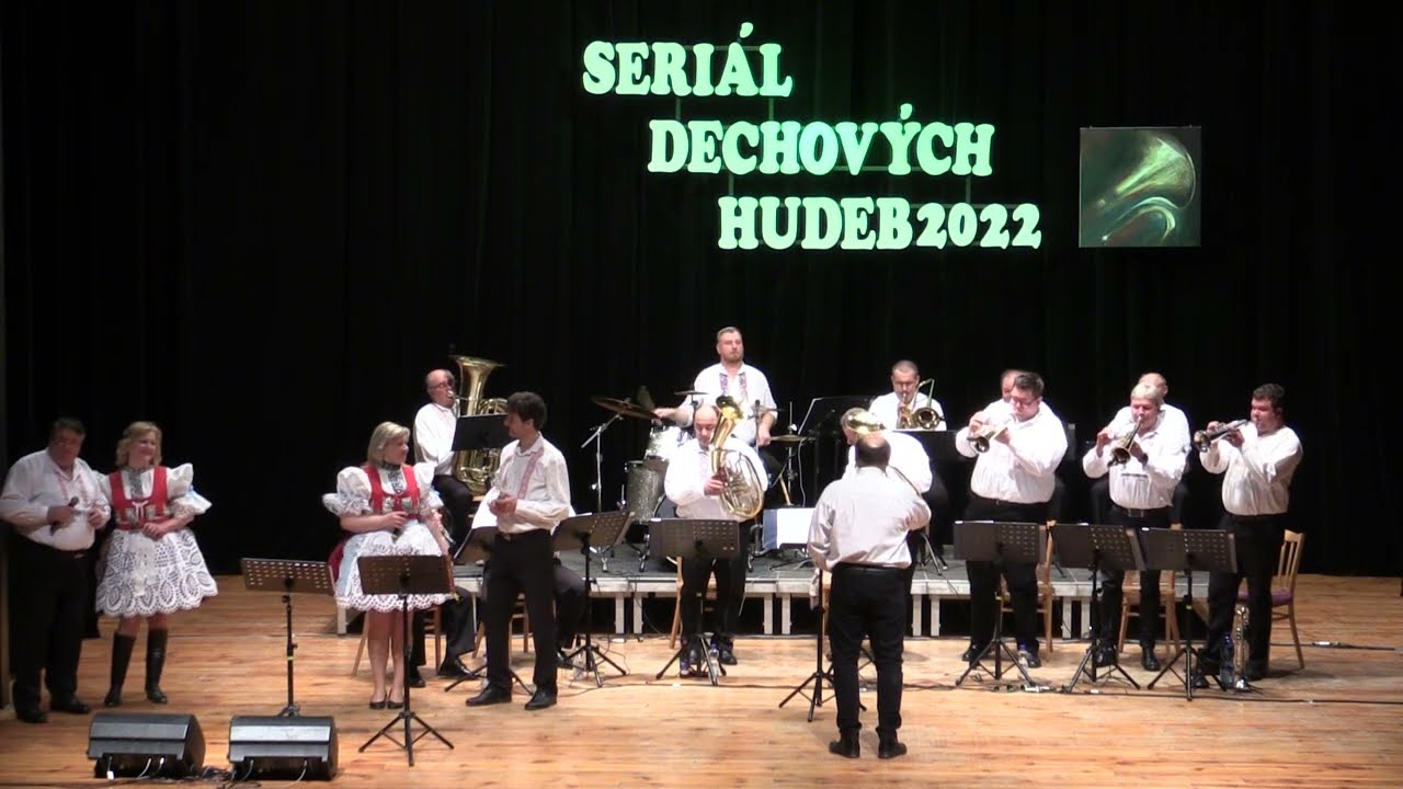 KYJOV-Z koncertu oblíbené slovácké dechové hudby VINAŘINKA kapelníka Stanislava Žůrka (1.)