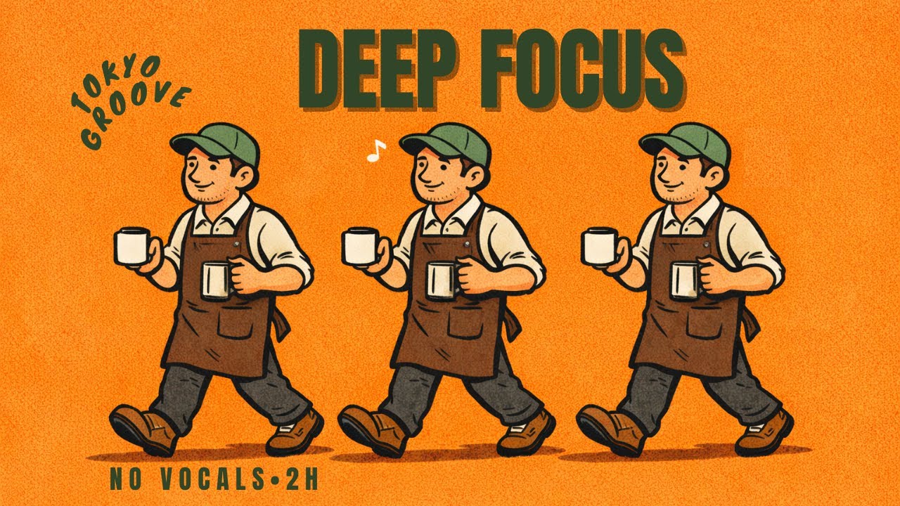 No Vocals LoFi Study Music (2 Hours) | Deep Focus for Study & Work — TOKYO GROOVE