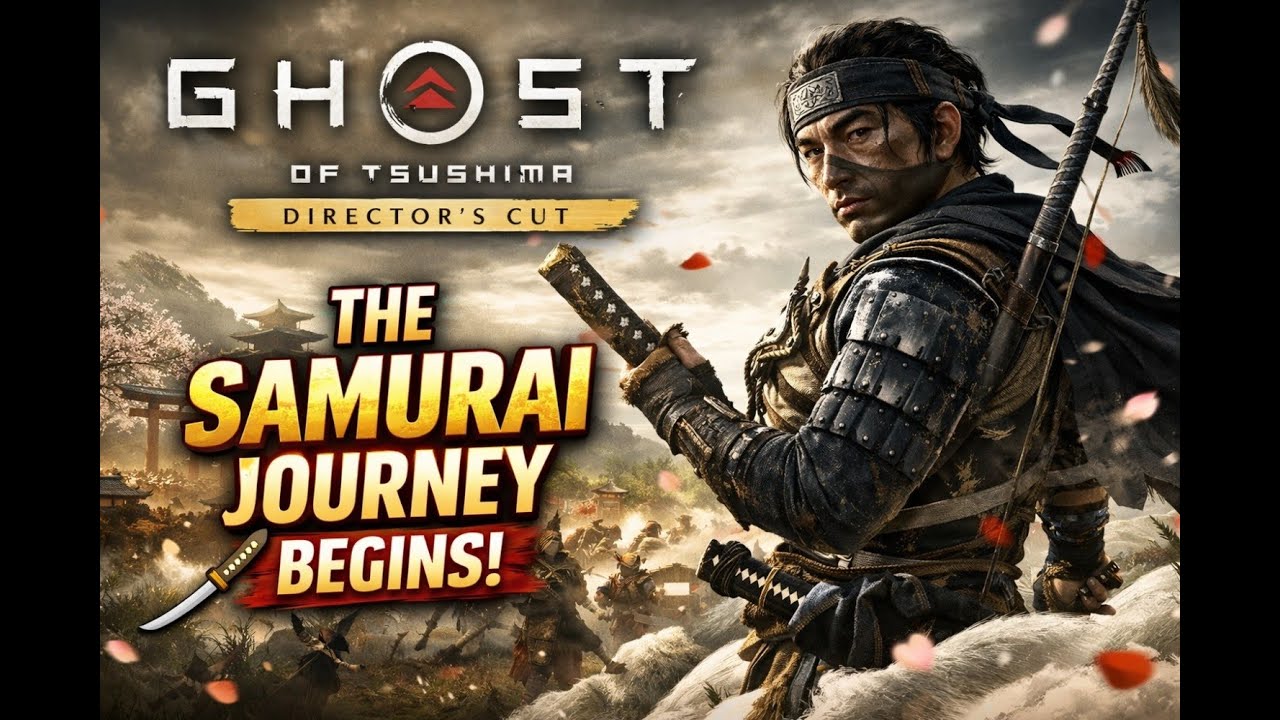 Ghost of Tsushima Director’s Cut – The Samurai Journey Begins!