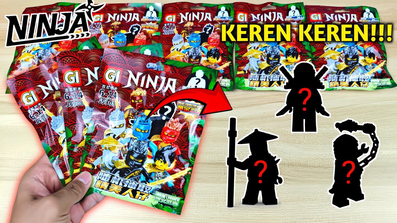 UNBOXING LEGO NINJAGO Unofficial | Blind bags!!!