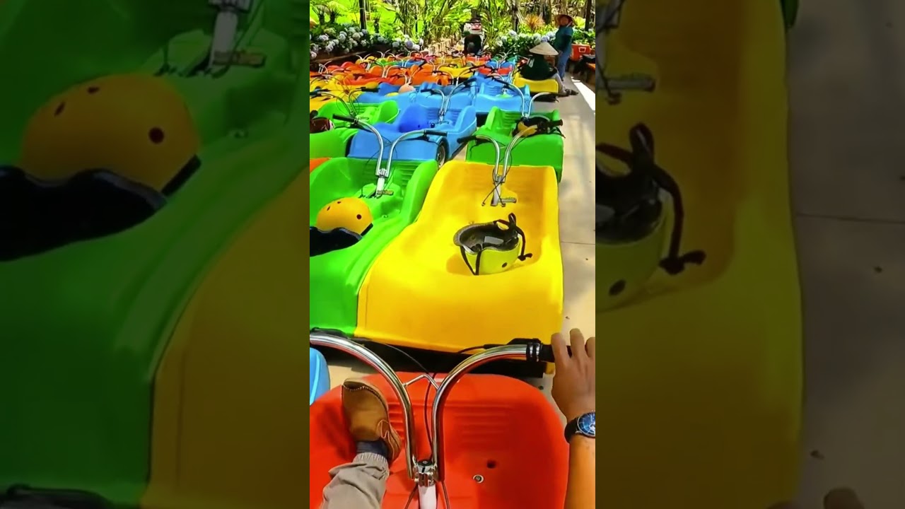 Crazy Vietnam GO Karting Track #shorts