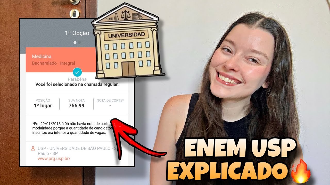VOCÊ PODE ENTRAR NA USP COM A NOTA DO ENEM 2025😱| Como Funciona o Enem USP 2026!!!