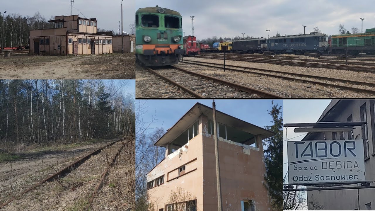 Sosnowiec Jęzor - koleje piaskowe - JCA, JCB i JCC +urbex opuszczonej nastawni JCB!
